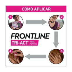 Frontline Tri-Act 3 Pipetas para Perros 10 a 20 kg