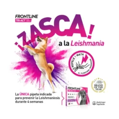 Frontline Tri-Act 3 Pipetas para Perros 2 a 5 kg