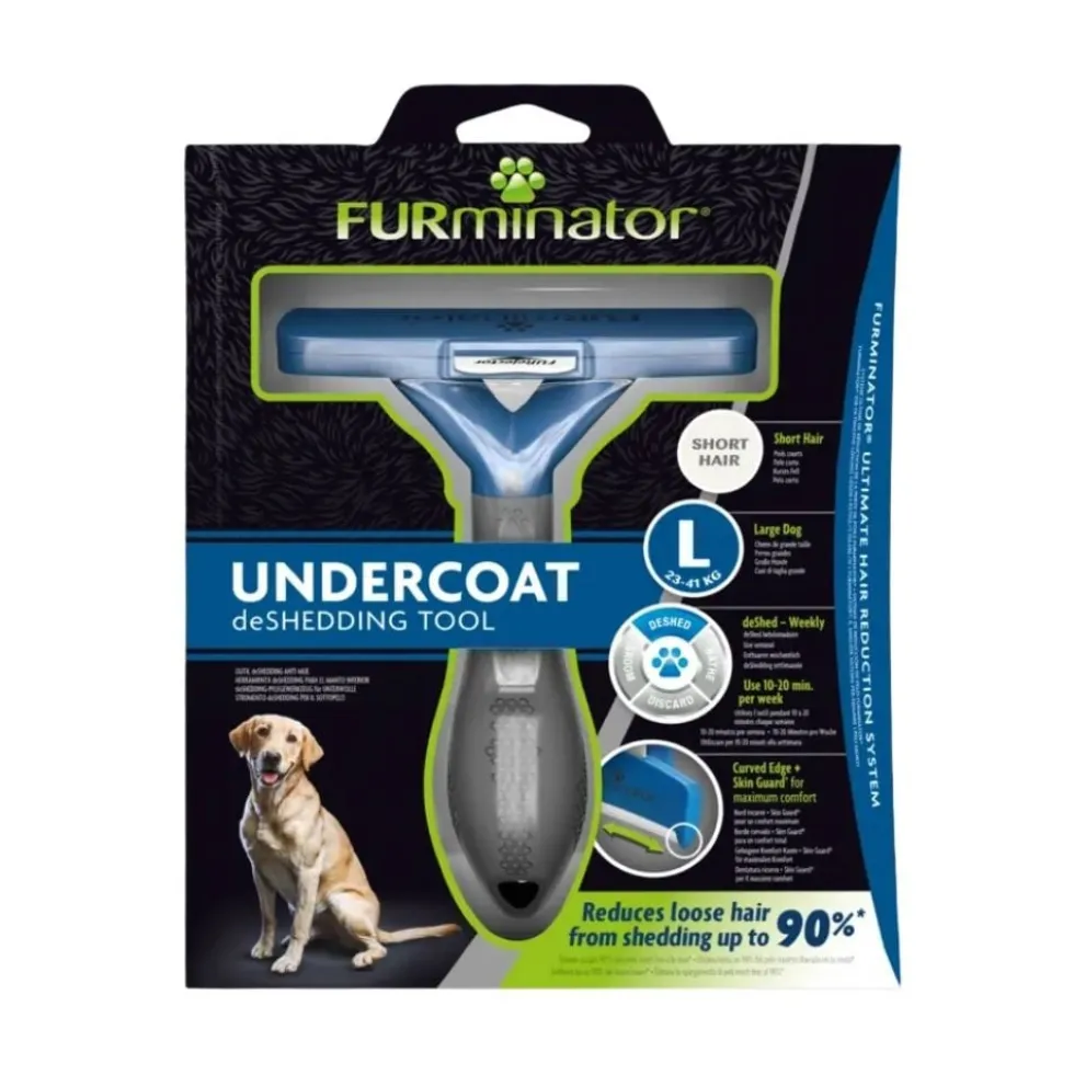 FURminator Deslanador de Pelo Corto para Perros Grandes