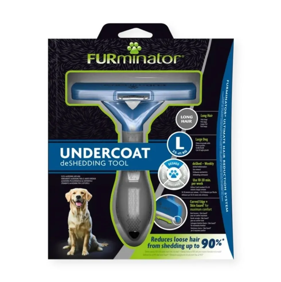 FURminator Deslanador de Pelo Largo para Perros Grandes