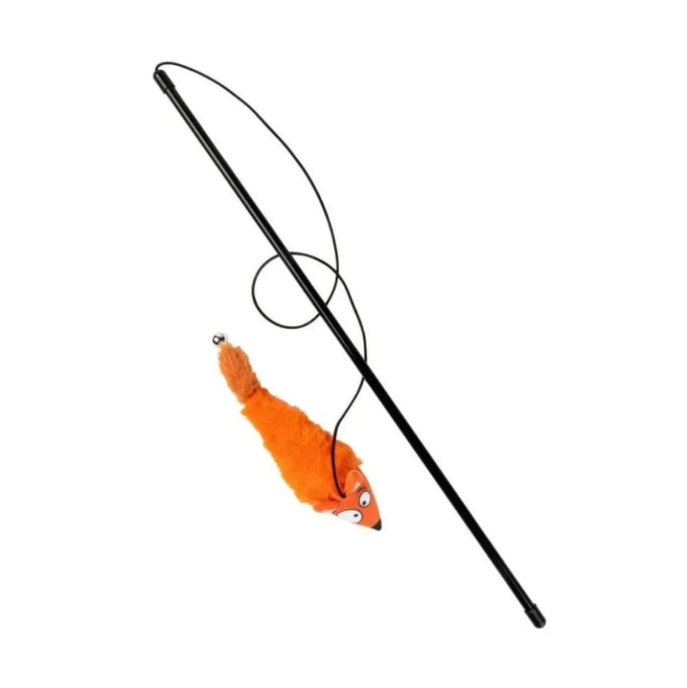 FuzzYard Juguete Caña Zorro The Yeetz para Gato