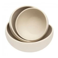 FuzzYard Life Comedero silicona (color Blanco Arena)