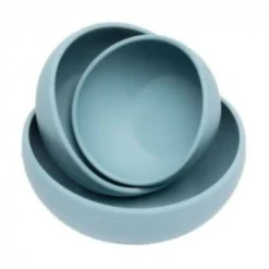 FuzzYard Life Comedero silicona (color Azul frances)