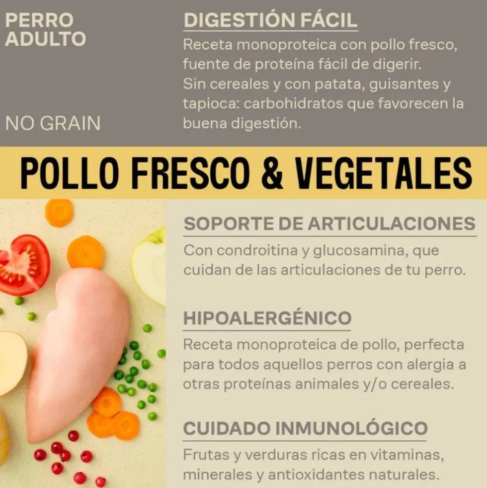 Givers Pienso de Pollo con Vegetales para Perro
