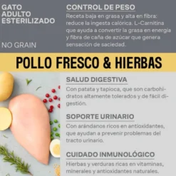 Givers Pienso de Pollo y Vegetales para Gato