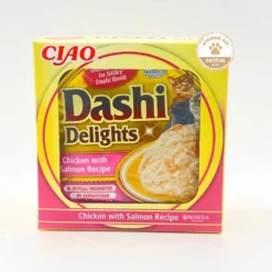 Inaba Dashi Delights Tarrina de Pollo con Salmón para Gato