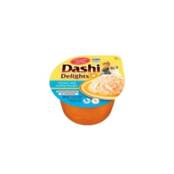 Inaba Dashi Delights Tarrina de Pollo con Vieira para Gato