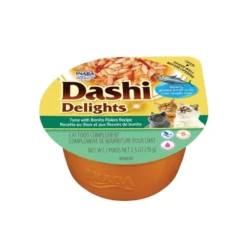 Inaba Dashi Delights Tarrina de Atún con Copos de Bonito para Gato