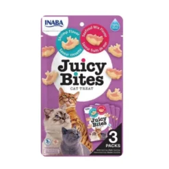 Inaba Juicy Bites Chuches de Camarones y Marisco para Gato