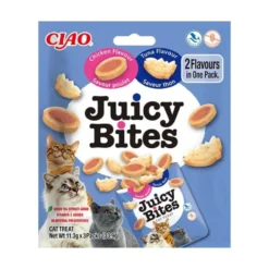 Inaba Juicy Bites Chuches de Pollo y Atún para Gatos