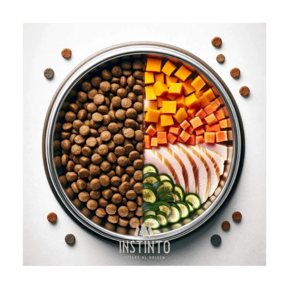 Instinto Pienso de Pavo de Corral para Perro Senior de Raza Pequeña