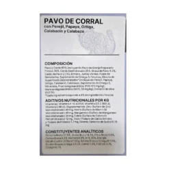 Instinto Pienso Natural de Pavo de Corral para Perro Cachorro