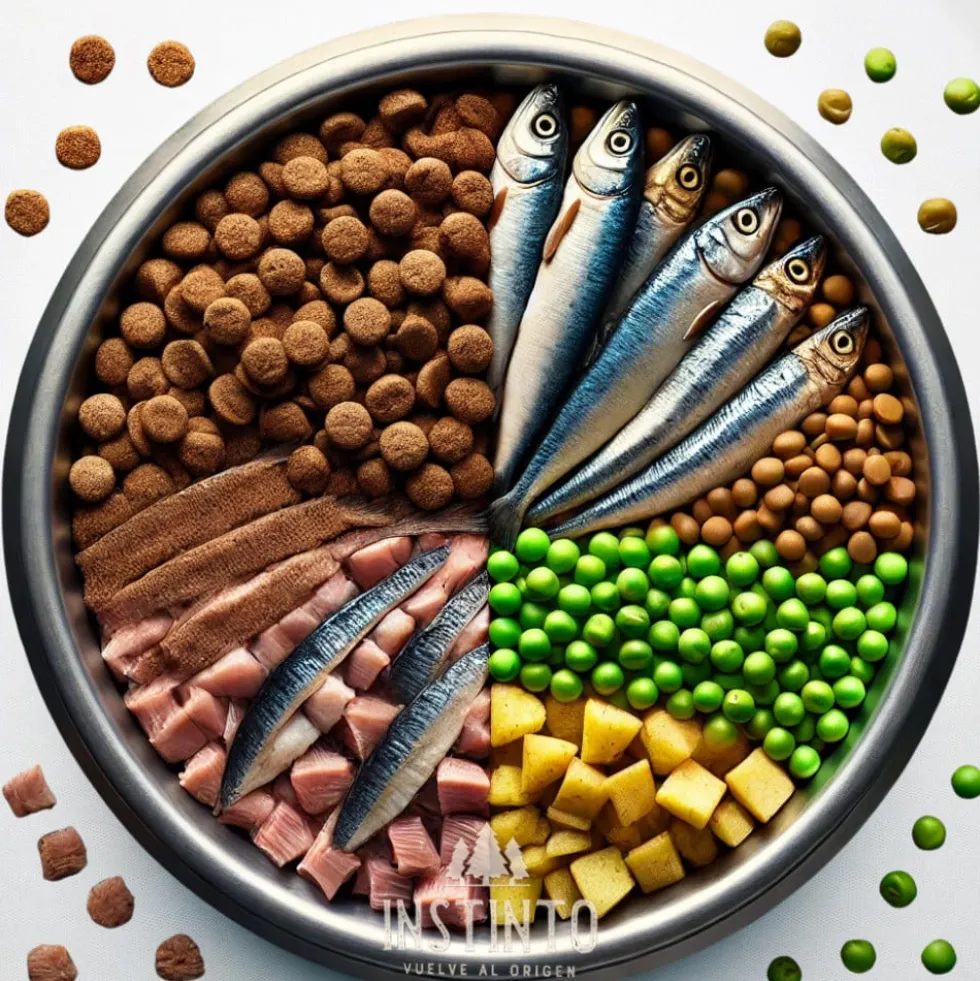 Instinto Pienso Natural Pato con Sardinas para Gato Esterilizado