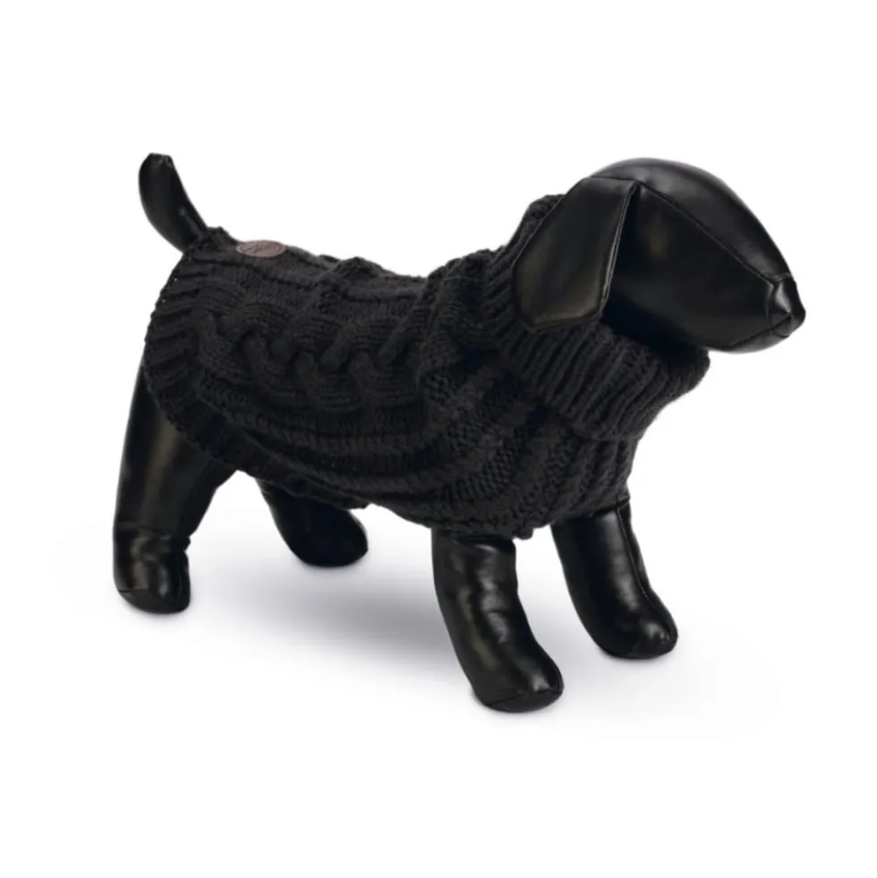 Jersey Designed by Lotte Haida Antracita para Perro