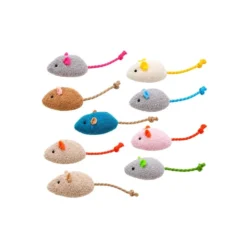 Juguete Ratoncito de Tela para Gato (ud)