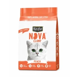 Kit Cat Arena Nova Clump Peach para Gato