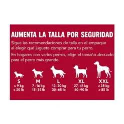 Kong Mordedor Classic Rojo Diferentes Tamaños para Perro