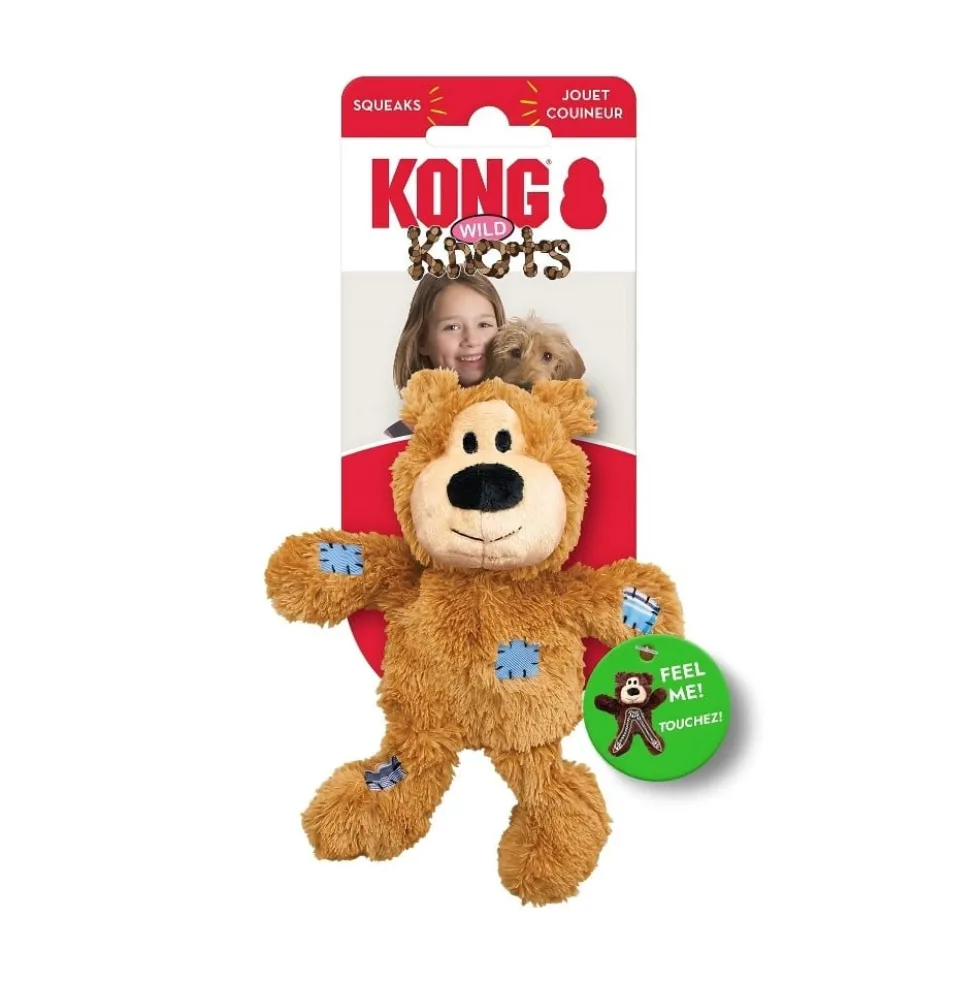 Kong Peluche Oso Duradero Wild Knots Bear