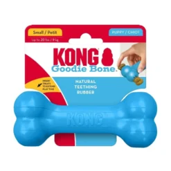 Kong Puppy Goodie Juguete en Forma de Hueso Rosa/ Azul para Cachorro
