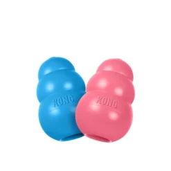 Kong Puppy Juguete Divertido Rellenable Azul/Rosa para Perro