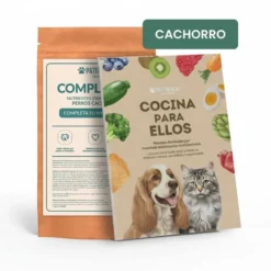 Libro de Recetas + Suplemento CACHORRO Complete It 250g