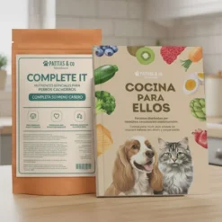 Libro de Recetas + Suplemento CACHORRO Complete It 500g