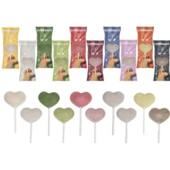 Lolliheart Piruleta de Corazón con Pollo y Catnip para Gato