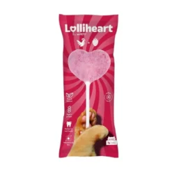 Lolliheart Piruleta de Corazón con Pollo y Fresa para Gato