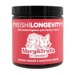 Mary & Trufa Reishi Longevity Suplemento para Perros y Gatos 75g