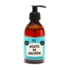 Milo y Lola Aceite de Salmón (Omega 3) con Condroprotectores Perro y Gato