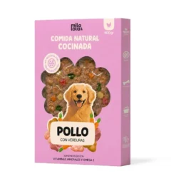 Milo y Lola Comida Natural Cocinada de Pollo para Perro Adulto