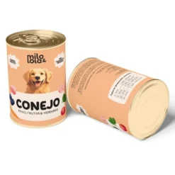 Milo y Lola Conejo y Pavo (Alimentación Natural Completa) Perro