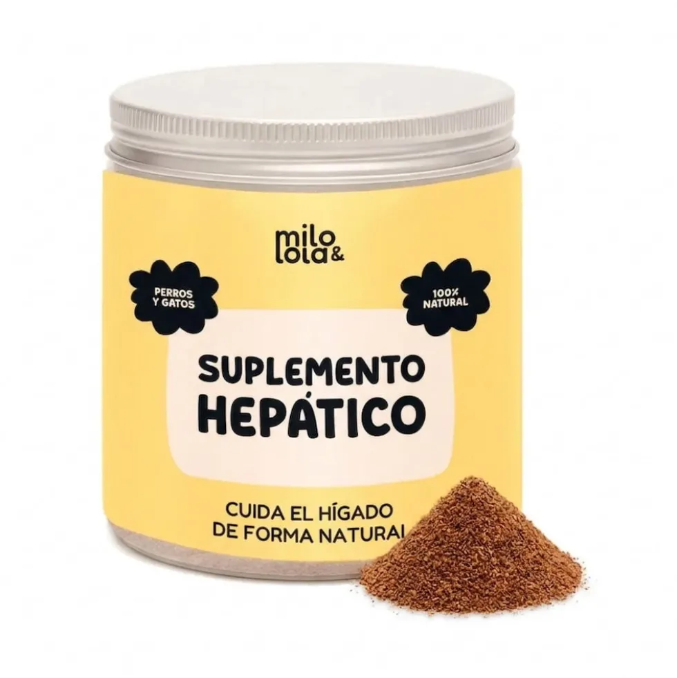 Milo y Lola Suplemento Hepático