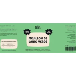 Milo y Lola Suplemento Mejillón de Labio Verde en Polvo