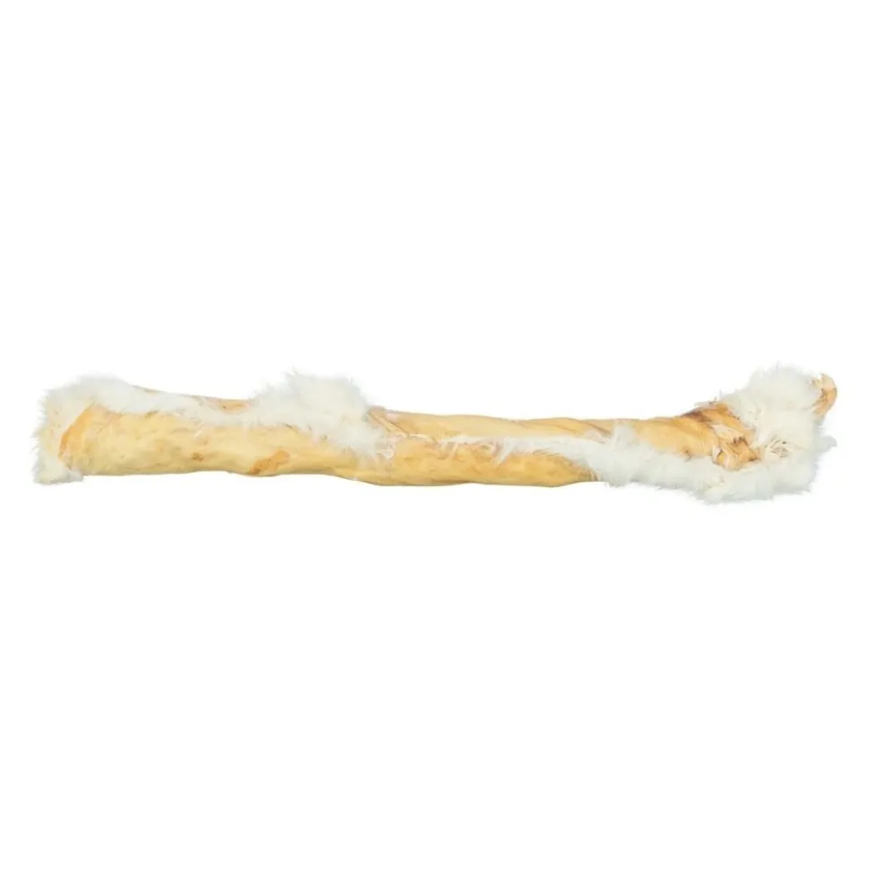 Mordedor Natural Rollo de Piel de Conejo con Pelo (ud)