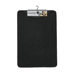 M-Pets Alfombrilla Vertical para Arenero Negra