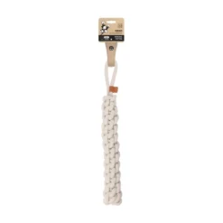 M-Pets Cuerda Trenzada Blanca Grande para Perro