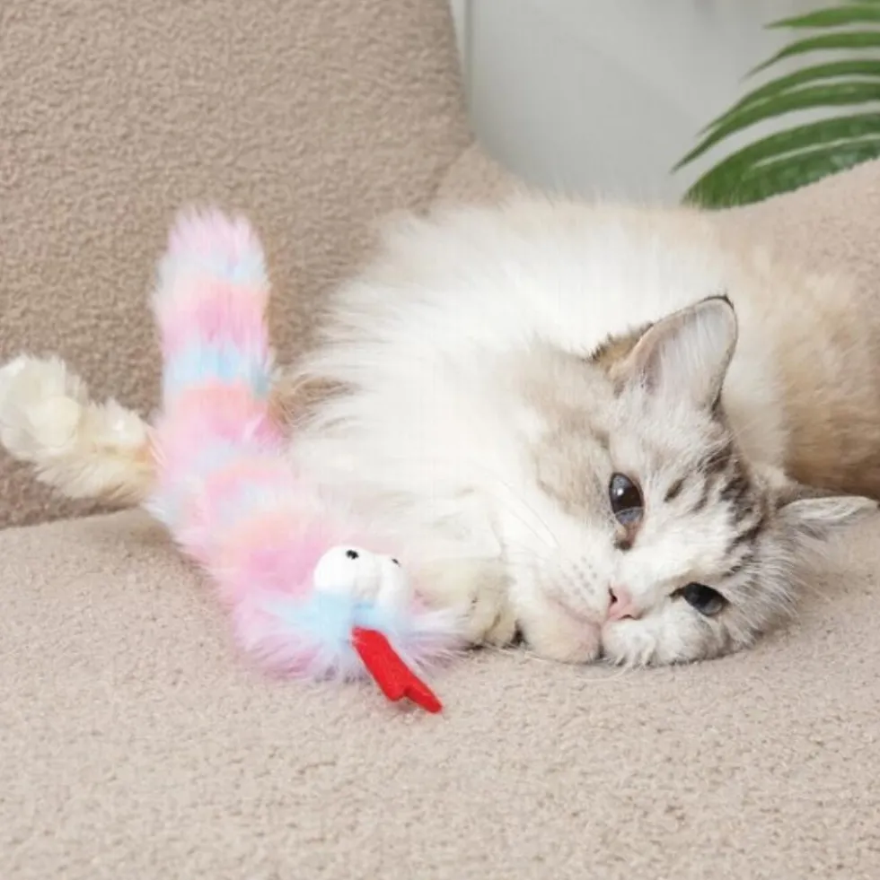 M-Pets Peluche Fluffy Lala con Catnip para Gato