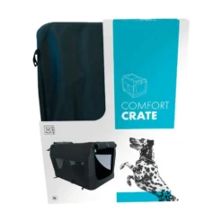 M-Pets Transportín Comfort Plegable Negro