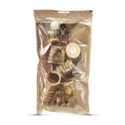 Mr. Bones Snacks de Tráquea de Ternera en Aros para Perro