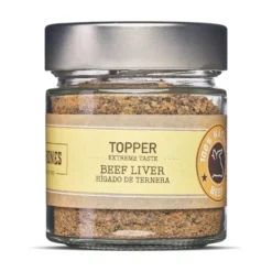 Mr. Bones Topper Natural de Hígado de Ternera
