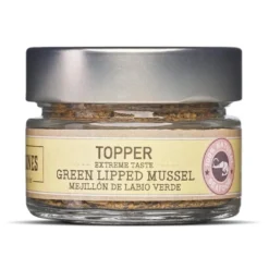Mr. Bones Topper Natural de Mejillón de Labio Verde