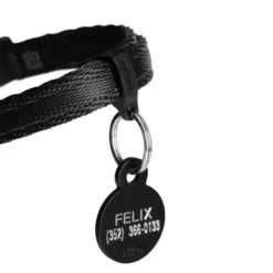 MyFamily Collar Memopet® Negro con Chip NFC para Gato