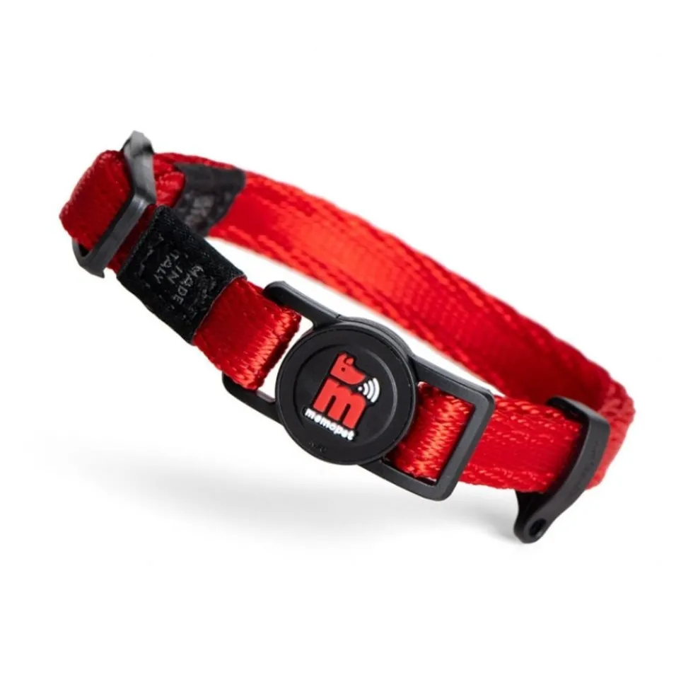 MyFamily Collar Memopet® Rojo con Chip NFC para Gato