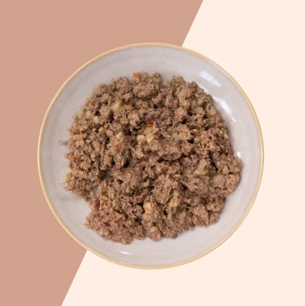 Natuka Comida Cocinada Menú de Cerdo Ahumado para Perro
