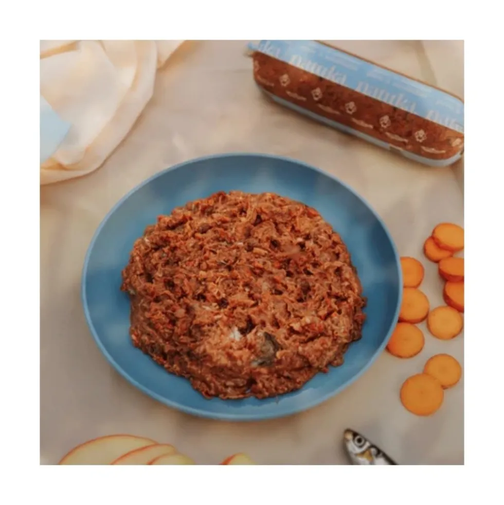 Natuka Menú BARF de Pavo y Sardinas para Perro