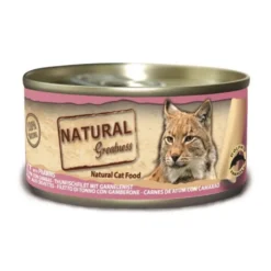 Natural Greatness Lata Atún con Gambas para Gato