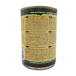 Natural Greatness Lata Cordero con Papaya y Arándanos 400g Perro