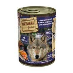 Natural Greatness Lata Pavo con Salmón Comida Húmeda 400g Perro