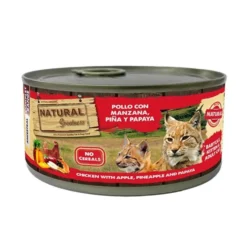 Natural Greatness Lata Pollo con Manzana para Gatito